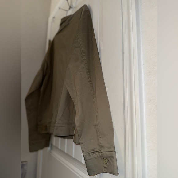 Lee Men's Khaki Shirt Jacket - Picture 11 of 13